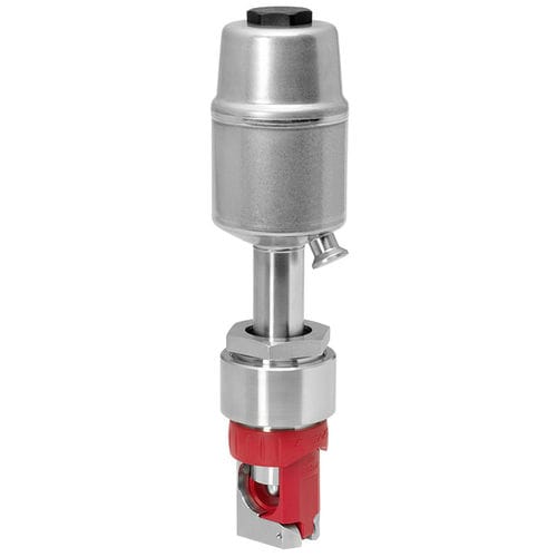 Válvula de mangote - Q40 - GEMÜ Gebrüder Müller Apparatebau GmbH & Co. KG - com acionamento pneumático / para gases nobres / flangeada