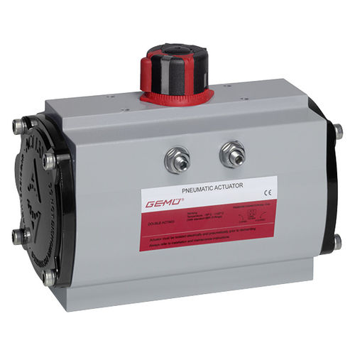 Atuador de válvula pneumático - ADA - GEMÜ Gebrüder Müller Apparatebau GmbH & Co. KG - de 1/4 de volta / de pistão / de dupla ação