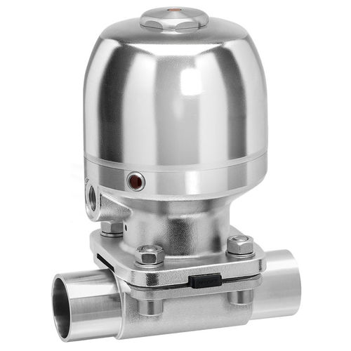 Válvula de diafragma - 650 - GEMÜ Gebrüder Müller Apparatebau GmbH & Co. KG - pneumática / para gás / para ar