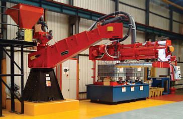 Misturador de pás - Spartan III series - Omega foundry machinery - móvel / contínuo / de líquido-sólido