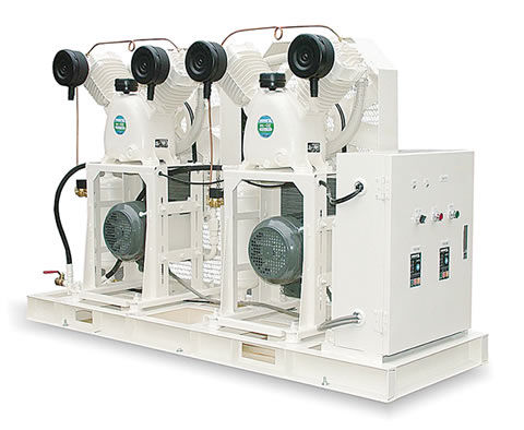 Compressor de pistão - SDT  - SWAN AIR COMPRESSOR - de ar / com motor elétrico / estacionário