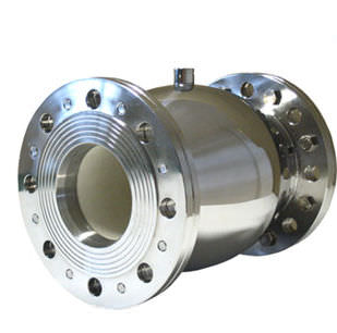 Válvula de mangote - 860 series - Morsello Inox srl - com acionamento pneumático / flangeada