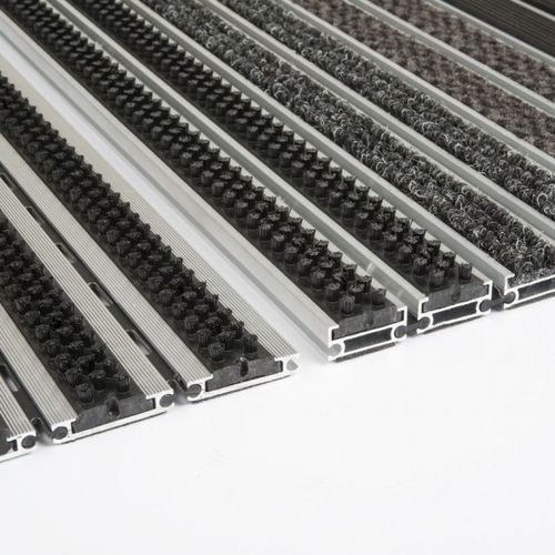 Tapete de limpeza - Aluflex mat Medium - DISSET ODISEO, S.L. - antisujeira / em borracha / em alumínio