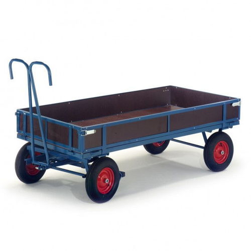 Carreta prancha - KF006 series - DISSET ODISEO, S.L. - para equipamento industrial / com 1 eixo / para serviços pesados