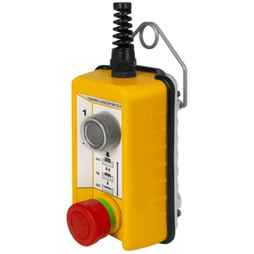 Botoeira de 2 botões - 080R140GP3P33F - New Elfin - IP67 / de freio de emergência / industrial