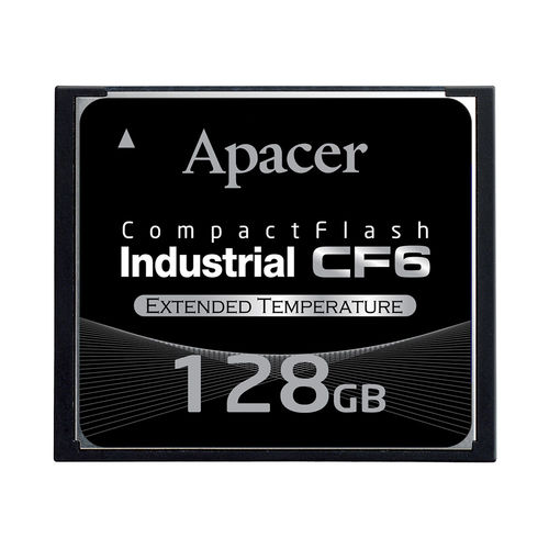 Cartão de memória CompactFlash - CF6 (MLC) - Apacer Technology B.V. - para PC / 8 GB / 32 GB