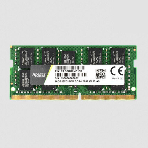 Módulo de memória SO-DIMM - Apacer Technology B.V. - DDR4 / ECC / industrial