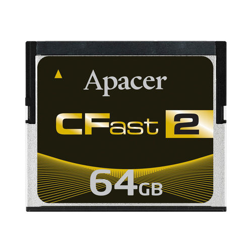 Cartão de memória flash - CFast 2 - Apacer Technology B.V. - CompactFlash / 8 GB / 32 GB