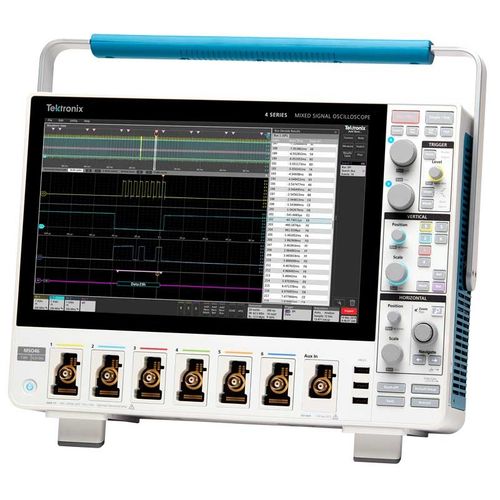 Osciloscópio de sinais mistos - 4 series - Tektronix - digital / portátil / de bancada