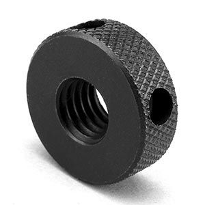 Porca serrilhada - RDN series - S&W Manufacturing - em aço temperado