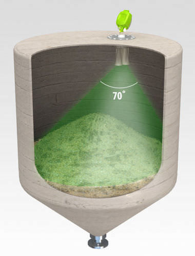 Sensor de nível e de volume acústico - 3DLevelScanner M series - APM Automation Solutions Ltd. - para sólidos / com cartografia de superfície 3D