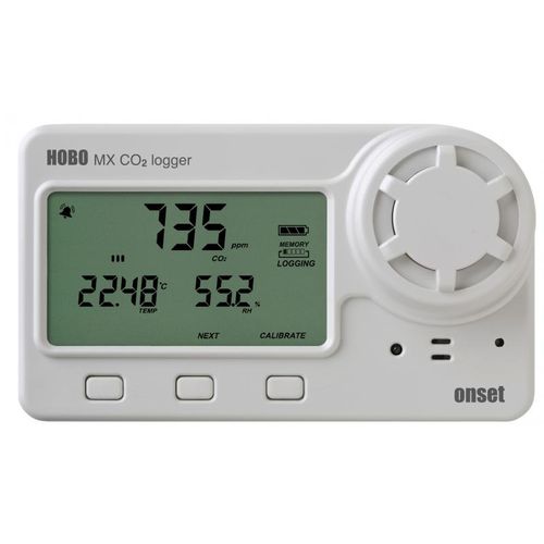 Registrador de dados CO2 - HOBO MX1102 - ONSET - de temperatura / de umidade relativa / bluetooth