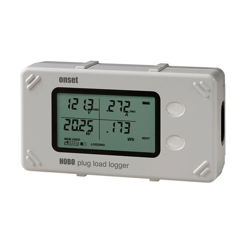 Registrador de dados de potência - HOBO UX120-018  - ONSET - de consumo de energia / USB / com display LCD