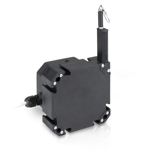 Sensor de deslocamento com cabo - wireSENSOR WPS-K100 - MICRO-EPSILON - com potenciômetro / CANopen / com saída digital