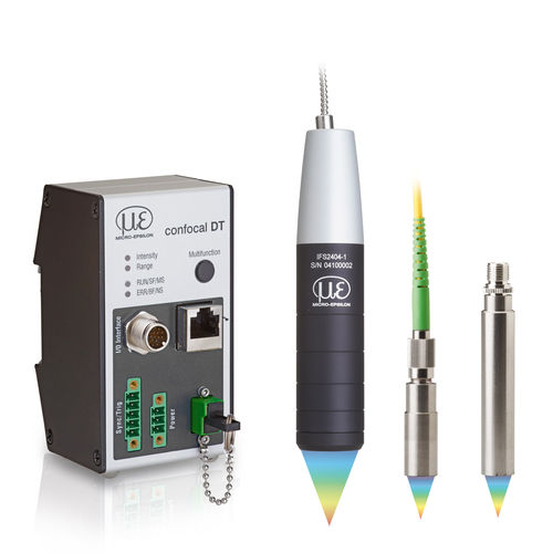 Sensor confocal de codificação cromática - confocalDT IFD2411 - MICRO-EPSILON - para medição de espessura / para medição de distância / sem contato