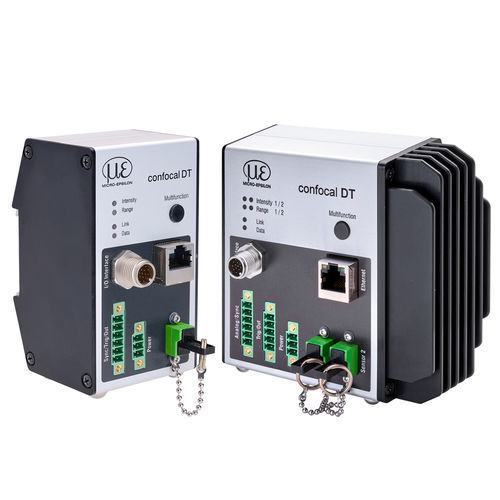 Sensor de deslocamento linear - confocalDT IFC2411/IFC2412 - MICRO-EPSILON - sem contato mecânico / confocal cromático / EtherCAT