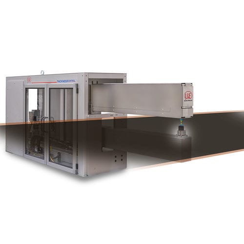 Medidor de espessura de filme plástico - thicknessCONTROL BTG 8702 C.C - MICRO-EPSILON - de película seca / de revestimento / estacionário