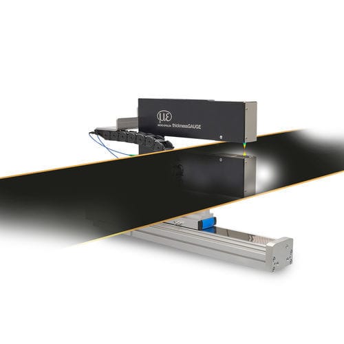 Medidor de espessura de filme plástico - thicknessGAUGE C.C - MICRO-EPSILON - de revestimento / para materiais de espessura fina / estacionário