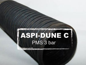 Mangueira para areia - ASPI-DUNE C - ANFRAY - em borracha / resistente à abrasão