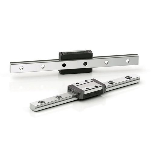 Guia linear com patim - ST Series - CPC - em aço / miniatura