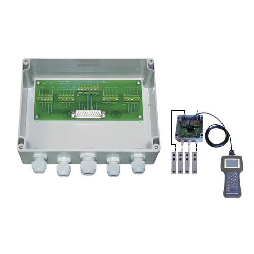 Caixa de passagem elétrica de sobrepor - CEM4-C - Pavone sistemi - IP65 / em aço inoxidável / para sensor de força