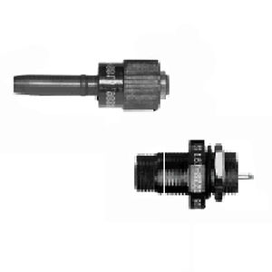 Conector de alimentação elétrica - 737 series  - Teledyne Reynolds - coaxial / circular / com conexão roscada