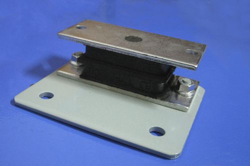 Isolador de vibração retangular - BJ series - Ningbo Yinzhou ENL Vibration Damper Co.,Ltd - em elastômero / para soprador