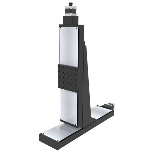 Mesa de coordenadas XZ - XZ-BSMA-LY-140H-300X300-ALONG - IntelLiDrives, Inc. - motorizada / de 2 eixos / compacta
