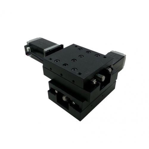Mesa de coordenadas XY - XY-BSMA-LY-110H-30X30 - IntelLiDrives, Inc. - com base giratória / motorizada / de 2 eixos