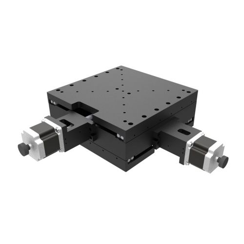 Mesa de coordenadas XY - XY-BSMA-300X300WJ - IntelLiDrives, Inc. - com base giratória / motorizada / de 2 eixos