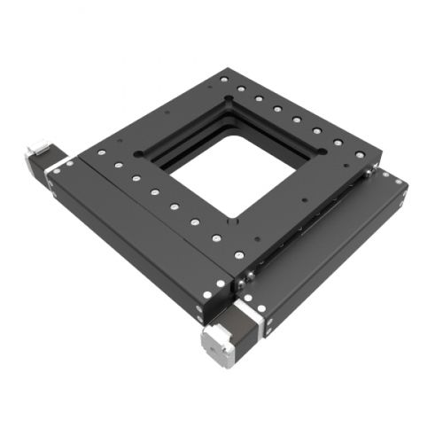 Mesa de coordenadas XY - XY-OF-100X100J - IntelLiDrives, Inc. - motorizada / de 2 eixos / para microscópio