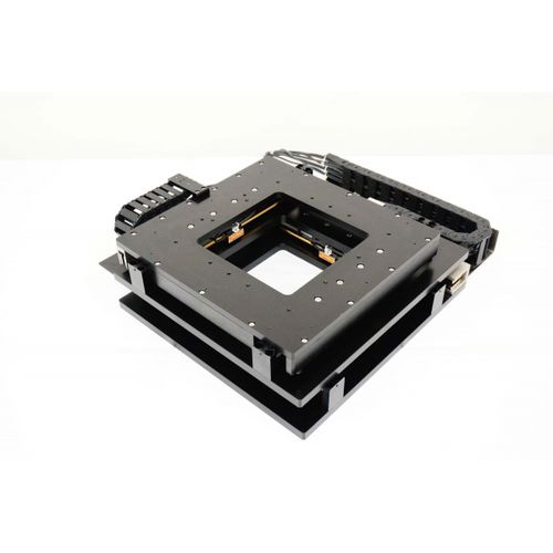 Mesa de coordenadas XY - XY-OF1-UL-200x200-LM-PO - IntelLiDrives, Inc. - com motor linear / de 2 eixos / de precisão