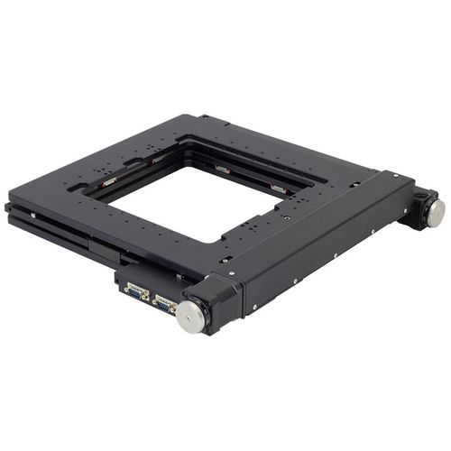 Mesa de coordenadas XY - XY-OF-300X300J - IntelLiDrives, Inc. - motorizada / para microscópio / open frame