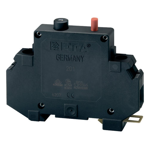 Disjuntor termomagnético - 201 series - E-T-A - modular / unipolar