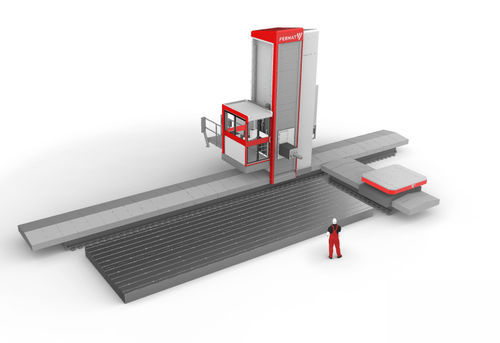 Mandriladora-fresadora CNC - WRF series  - FERMAT CZ s.r.o. - horizontal / vertical / com mesa giratória