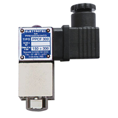 Pressostato de pistão - PPC series - ELETTROTEC s.r.l. - de pistão regulável / de diafragma / SPDT