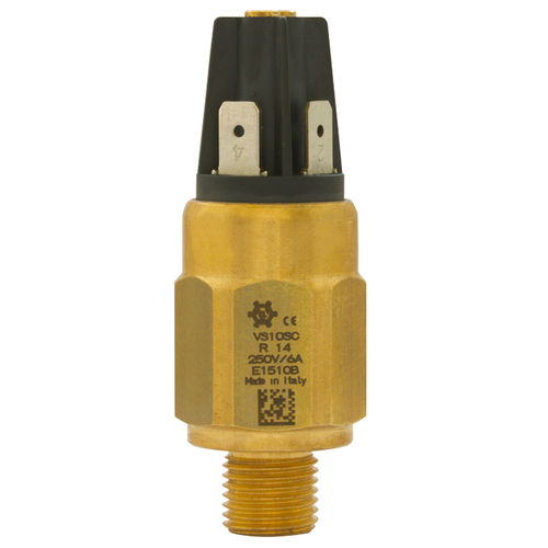 Vacuostato de diafragma - VS series - ELETTROTEC s.r.l. - de vácuo / SPDT / em aço inoxidável