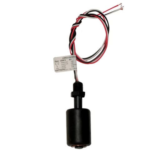 Chave de nível tipo boia magnética - LEM5 series - ELETTROTEC s.r.l. - para líquidos / em material plástico / com rosca