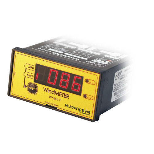 Display de controle - WM44- P - NUOVA CEVA Automation - de LED / de 3 dígitos / para anemômetro
