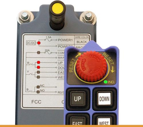 Rádio controle remoto - LB series - NUOVA CEVA Automation - com botões / industrial / de 6 botões