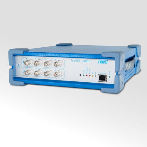 Sistema de aquisição de dados de tensão - TraNET FE 204 - Elsys AG - de potência / de vibração / sísmico