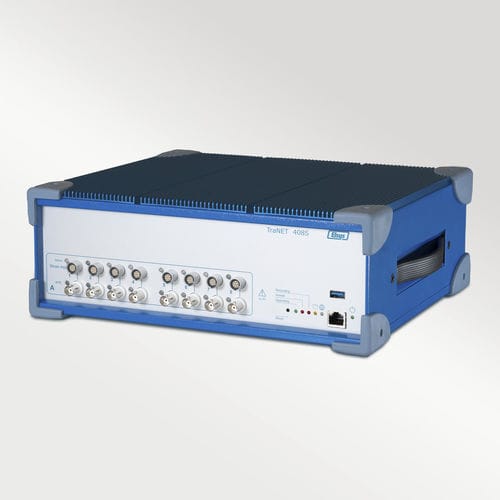 Sistema de aquisição de dados de bancada - TraNET FE 408 SG DP - Elsys AG - para laboratório / para aquisição simultânea de amostragem / para acelerômetro