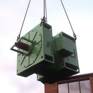 Motor síncrono - MEBGVF series - MENZEL Elektromotoren GmbH - de corrente contínua / de grandes dimensões / IP23