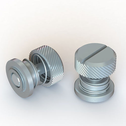 Parafuso de fixação - CVIR series - Specialinsert s.r.l. - de cabeça cilíndrica / de fenda / em aço inoxidável