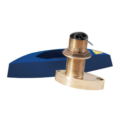 Sensor de profundidade subaquático - B765LM Chirp-ready Thru‑hull - Airmar Technology - com medição de temperatura