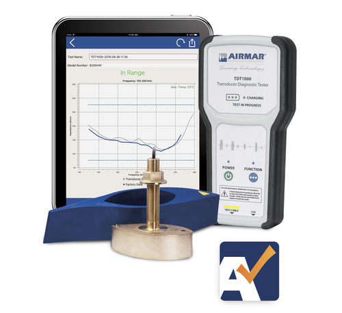 Testador de performance - TDT1000 Transducer Diagnostic Tester - Airmar Technology - de sensor / para diagnóstico / de mão