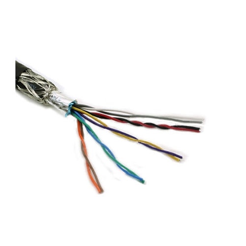 Cabo elétrico blindado - LTG-MPPE-05X2XAWG30B-UL21455-WH - ES&S Solutions - de par trançado / em cobre / sem halogênio