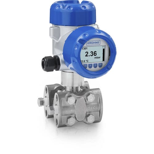 Transmissor de pressão diferencial - OPTIBAR DP 7060 - KROHNE Messtechnik GmbH - de vácuo / cerâmico / piezorresistivo
