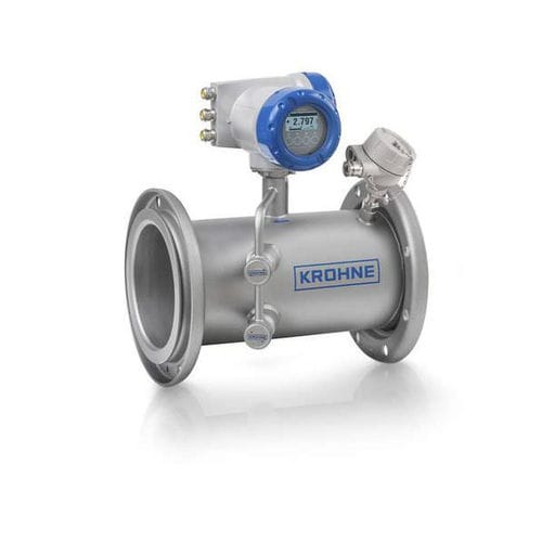 Medidor de vazão ultrassônico - OPTISONIC 7300 Biogas - KROHNE Messtechnik GmbH - volumétrico / para biogás / em linha