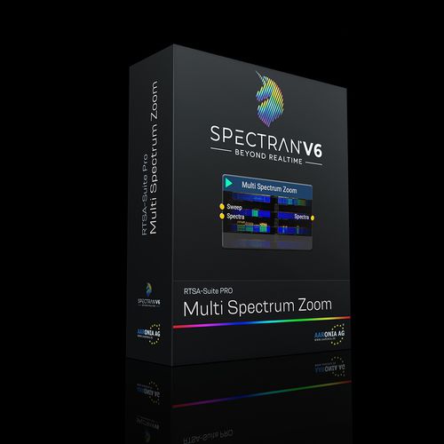 Software de análise - Multi Spectrum Zoom - Aaronia AG - de simulação